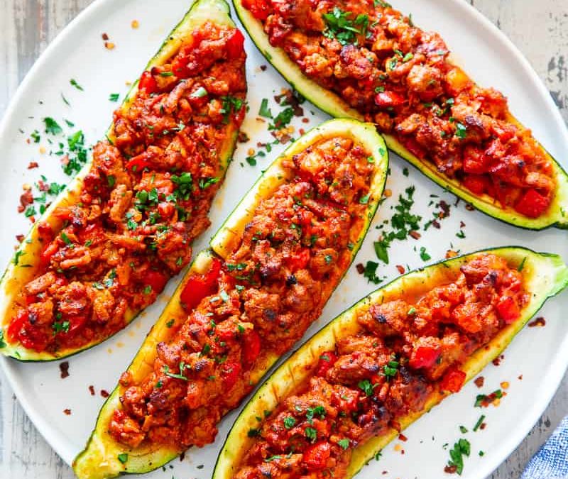 Italian Zucchini Boats - Integrative Family Medicine of Asheville